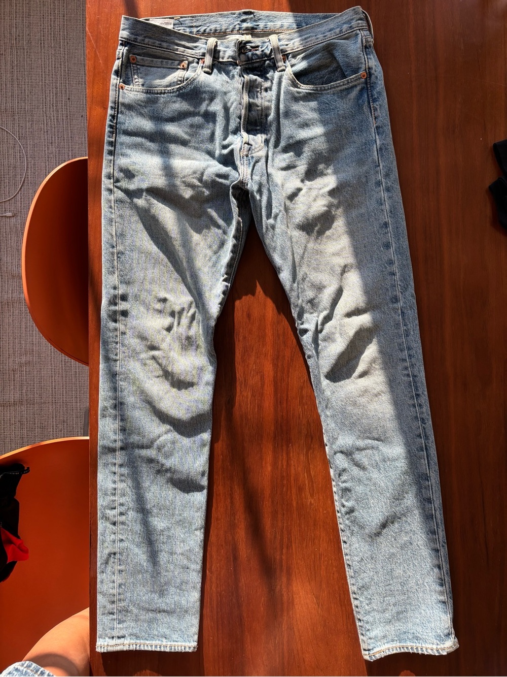 Levi's Light Blue Slim Straight Jeans